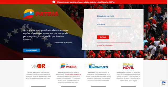 Plataforma Patria