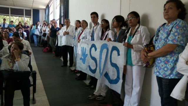 Médicos del Hospital Central de Maracay