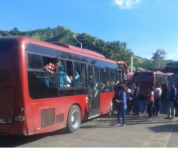 TRANSPORTE PUBLICO UNERG ESTUDIANTES DE SAN JUAN DE LOS MORROS