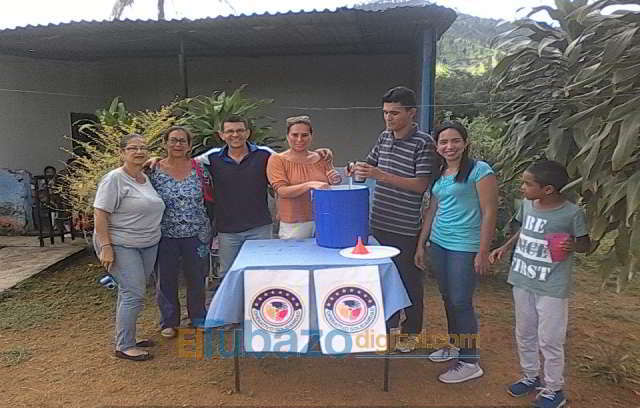 vaso solidario en san juan de los morros