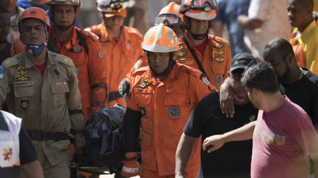 Bomberos en Río de Janeiro, Brasil