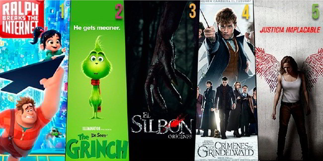 Top 5 cine nacional