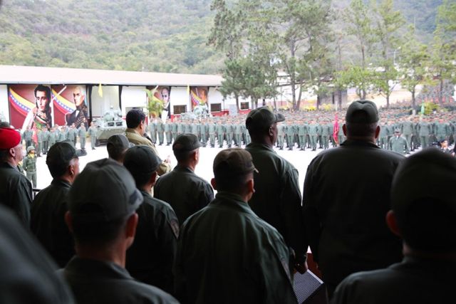 Maduro y las fuerzas militares