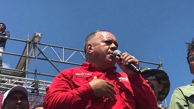Diosdado Cabello convoca marcha para este 10 de marzo