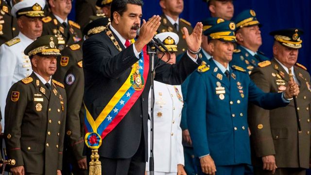 Maduro antes de ataque con drones