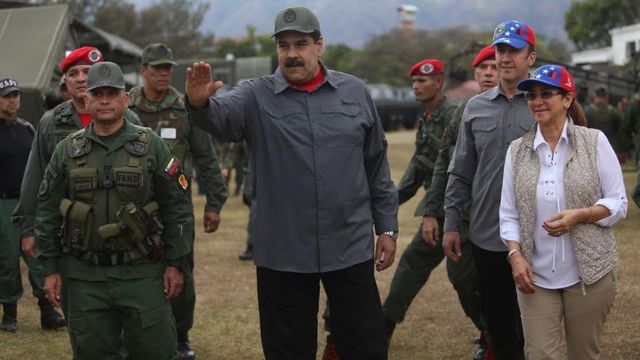 Maduro, ejercicios militares