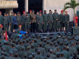 Maduro y militares