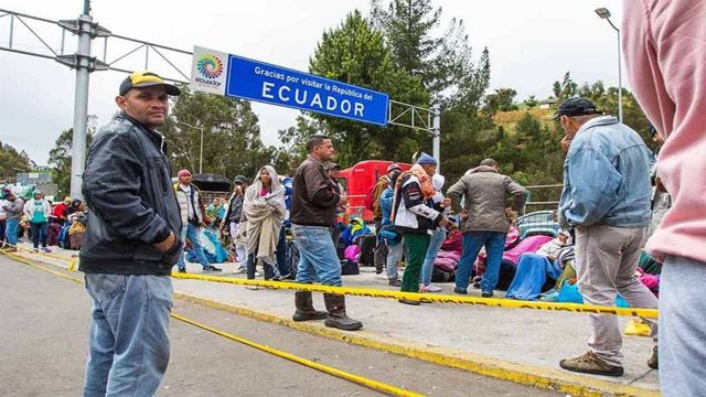 Ecuador, frontera.