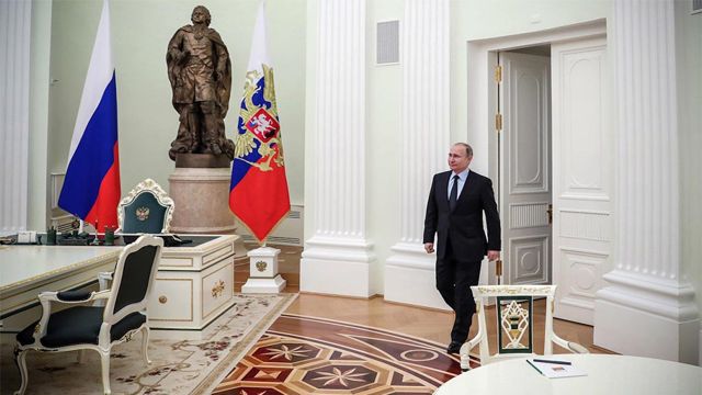 Putin, Presidente de Rusia