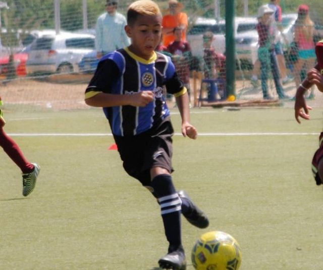 Brayan navarro, futbolista de 10 años asesinado.