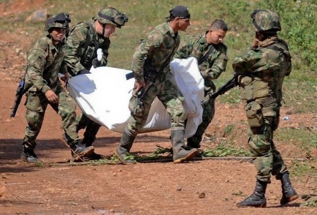 Militares colombianos