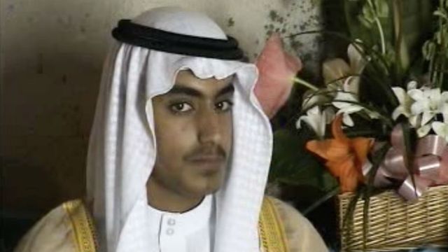 Hamza Bin Laden, hijo de Osama Bin Laden.