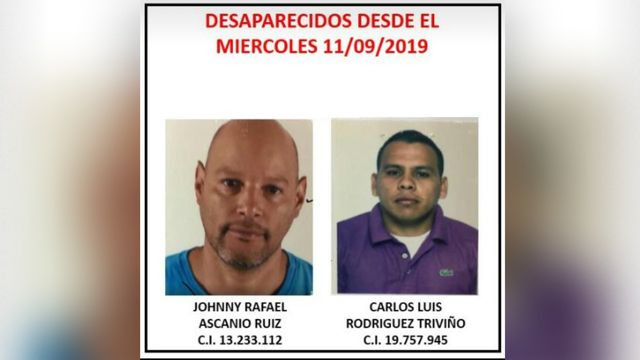 Transportistas desaparecidos.