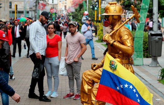 Venezolano estatua