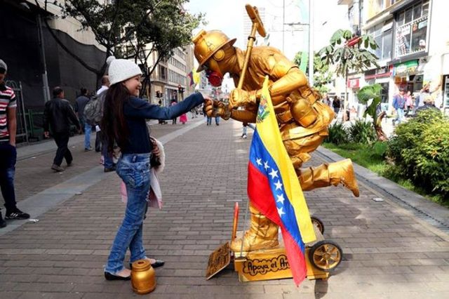 Venezolano estatua