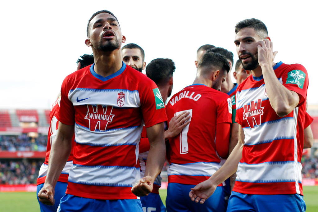 Yangel Herrera marcó en la goleada de Granada ante Alavés.