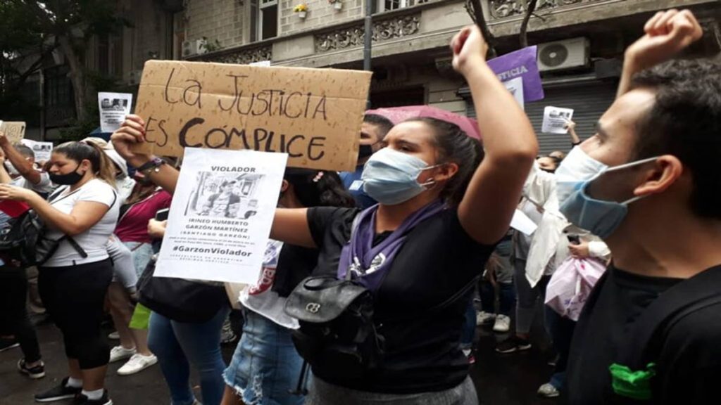Protestas en Argentina por violación de una venezolana