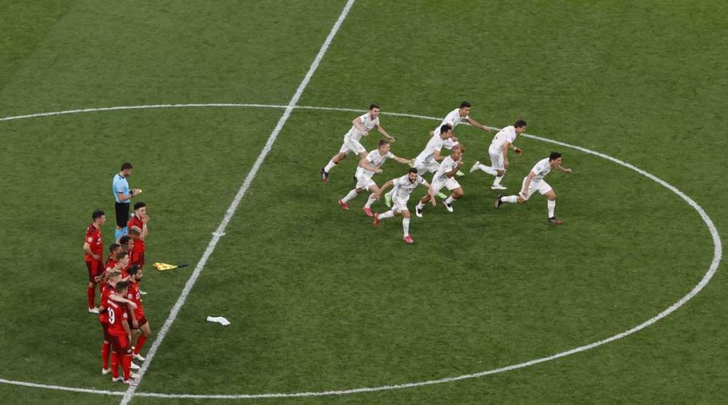 España eliminó a Suiza en cuartos de final de la Eurocopa 2020