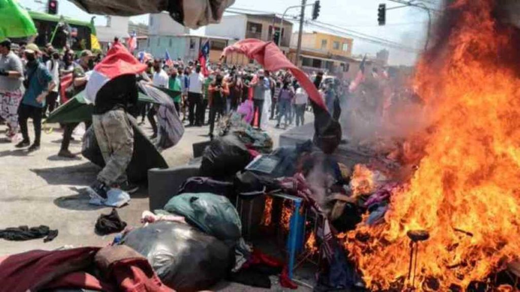 Migrantes venezolanos en Chile