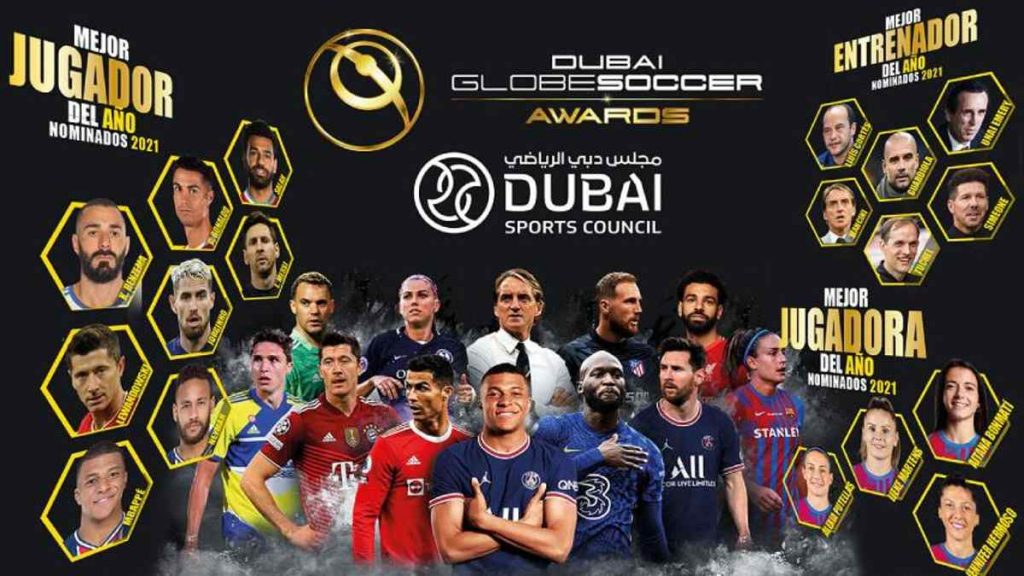 Premio Globe Soccer a mejor jugador