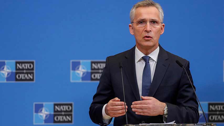 La OTAN reitera que no enviará tropas a Ucrania