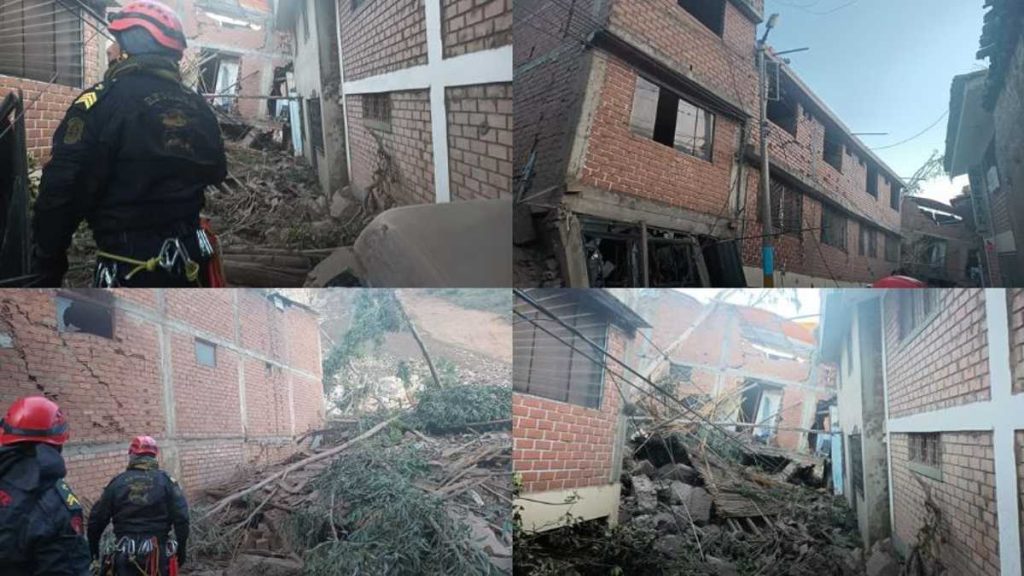 EN PERÚ / Deslizamiento dejó 150 damnificados y 70 casas inhabitables