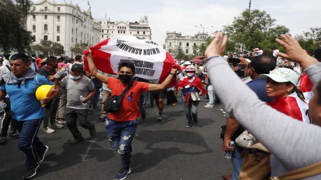 Protestas en Perú