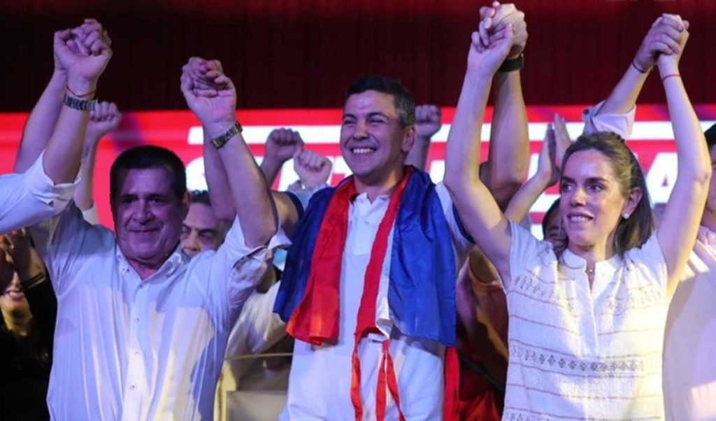 Santiago Peña, nuevo presidente electo de Paraguay.