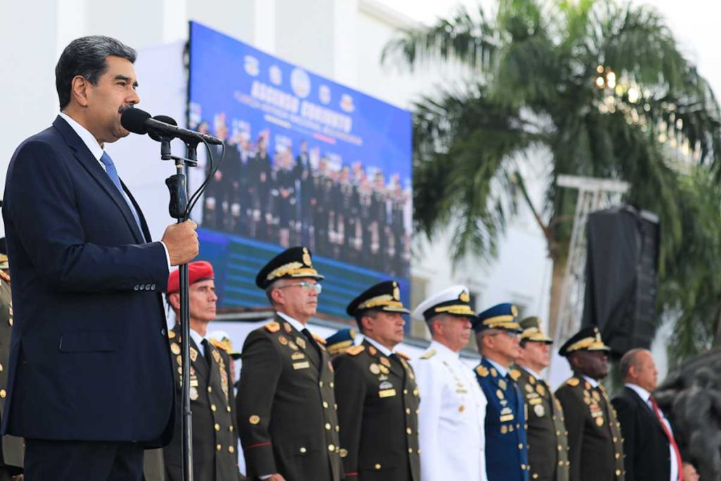 Maduro realizó varios cambios en el Alto Mando Militar