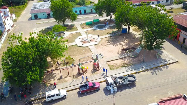 Plaza Bolívar de Cazorla