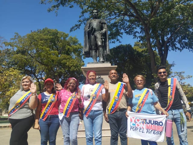 acto plaza bolívar 9 de enero 2024