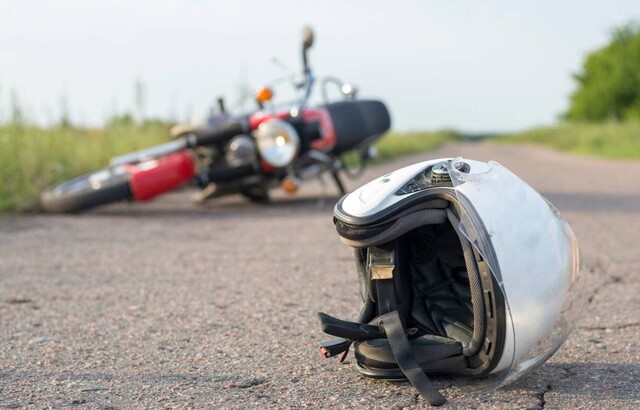accidente de moto