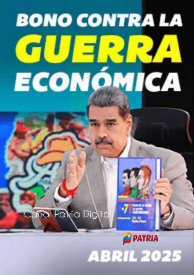 Bono contra la Guerra económica 