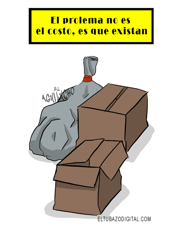 Caricatura / El asunto no es la oferta es la demanda