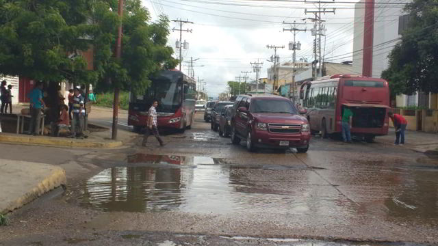 Prefectura, aguas negras