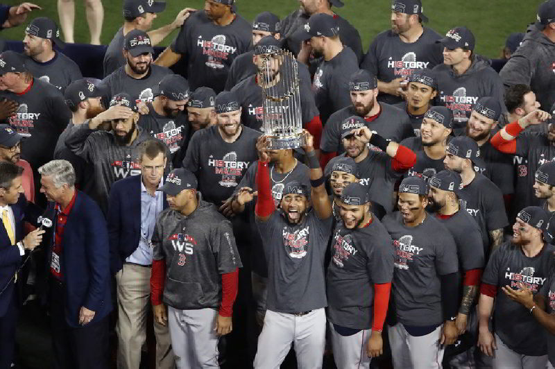 Medias Rojas de Boston campeones de la Serie Mundial