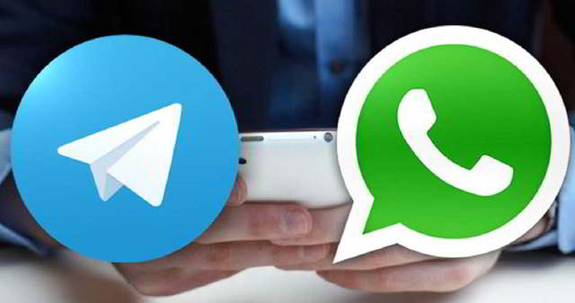 Telegram y WhatsApp