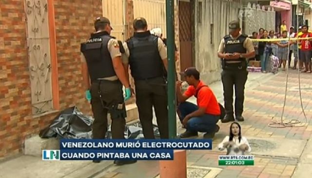 Venezolano fallecido en Ecuador