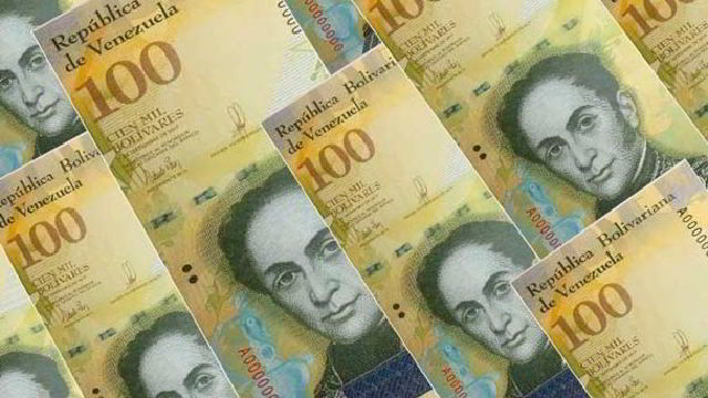 Billetes de 100 mil