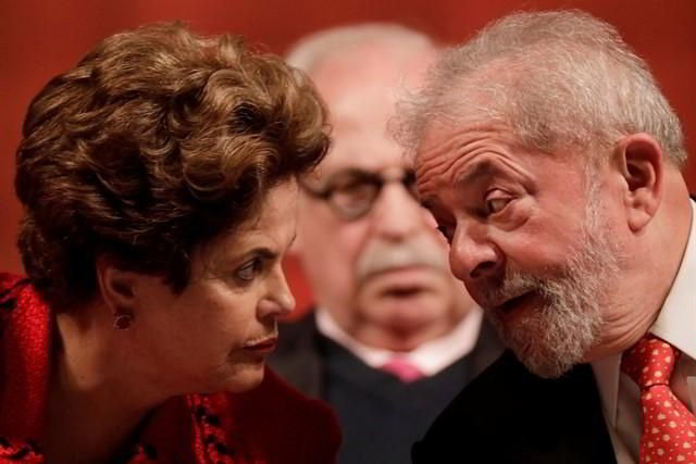 Dilma Rousseff y Lula da Silva