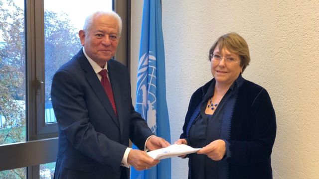 Alta Comisionada de DDHH de la ONU, Michelle Bachelet