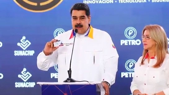 Petro, carnet de la patria