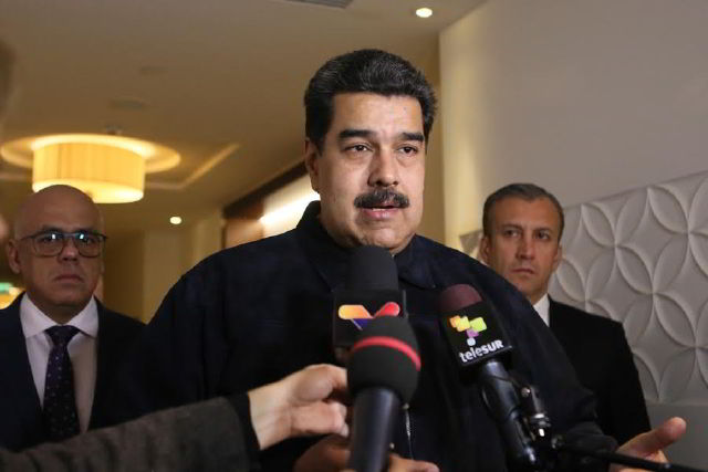 Nicolás Maduro. presidente de la República