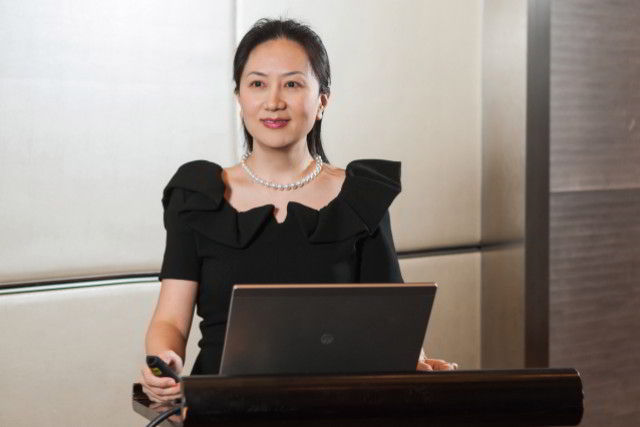 Meng Wanzhou, directora financiera de Huawei