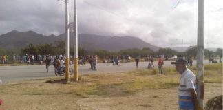 Protesta en Nueva Esparta