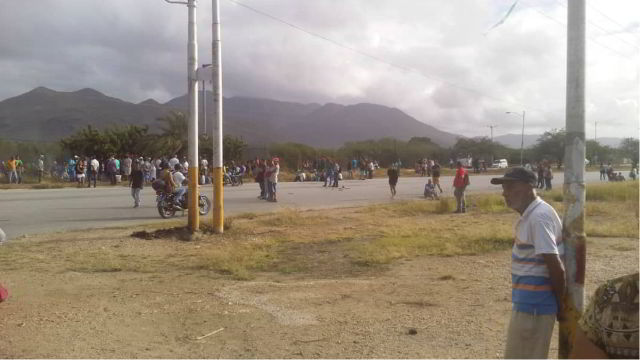 Protesta en Nueva Esparta