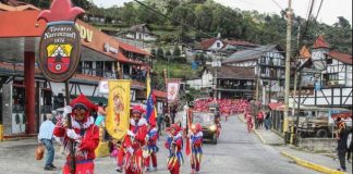 Carnavales en la Colonia Tovar