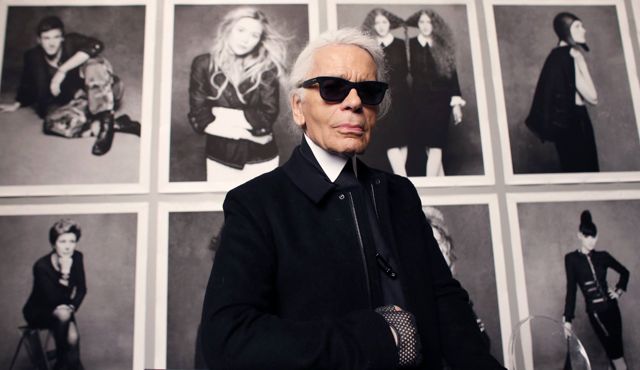 El diseñador Karl Lagerfeld