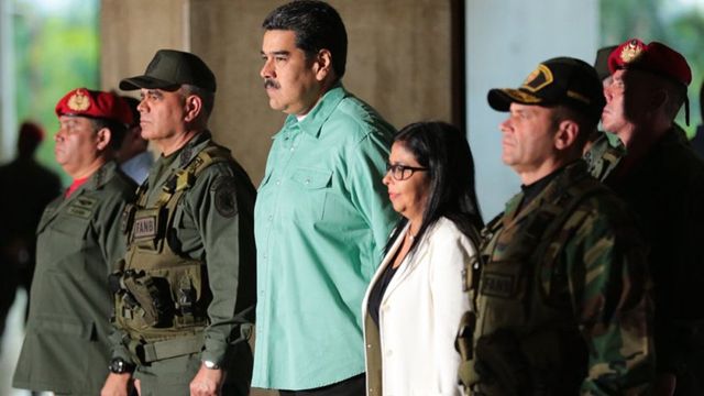 Maduro, Delcy Rodríguez, Fanb