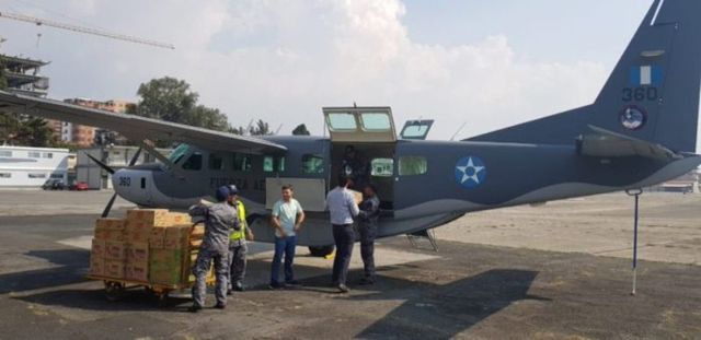 Ayuda humanitaria desde Guatemala